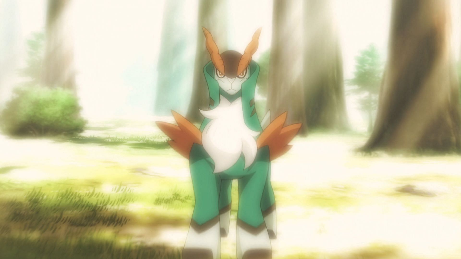 Cobalion in the anime (Image via TPC)
